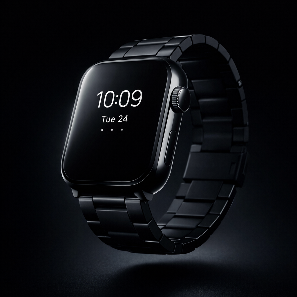 Titan Black Smartwatch