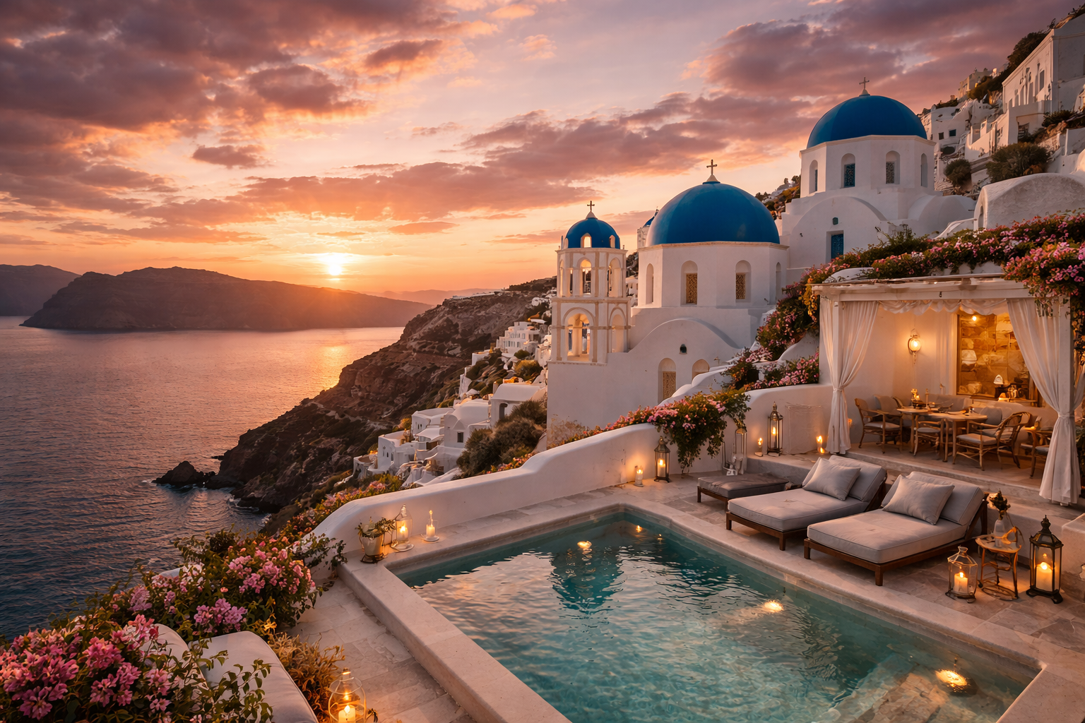 Seaside Villa in Santorini