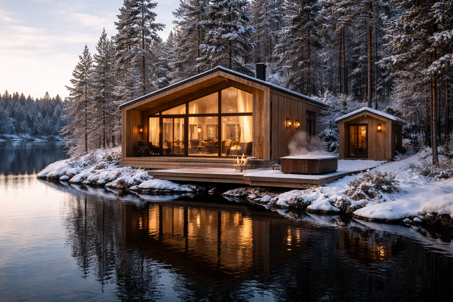 Lakeside Cabin in Stockholm